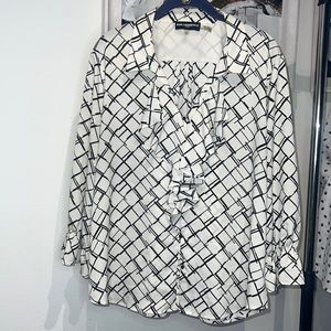 Karl Lagerfeld 3/4 slv blouse